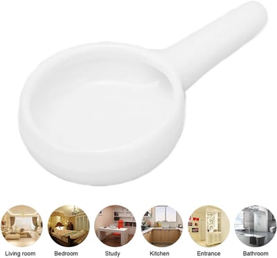 Dailygoods- Kaarsenhouder Keramisch - Theelichthouder Lepelvorm - Woondecoratie - Aromatherapiebrander - Hoogwaardig Keramiek - Makkelijk te Reinigen