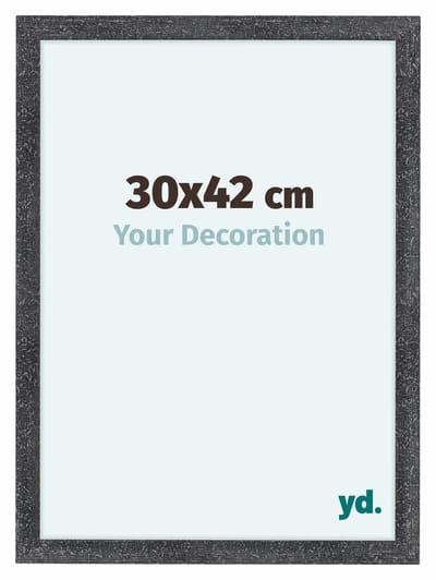 Your Decoration - Fotolijst 30x42 cm - MDF - Grijs Geveegd - Como