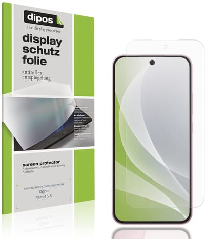 dipos – 4x Matte Beschermfolie geschikt voor Oppo Reno15 A | Krasbestendige & antireflecterende Screenprotector Ultra-Thin