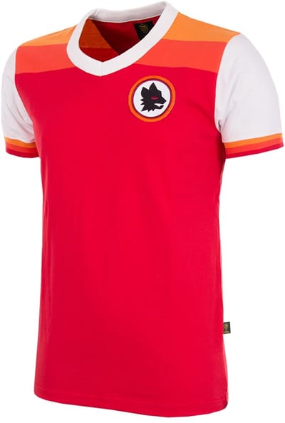 COPA Football - AS Roma 1978 - 79 - Retro Voetbalshirt - Heren - XS - Rood