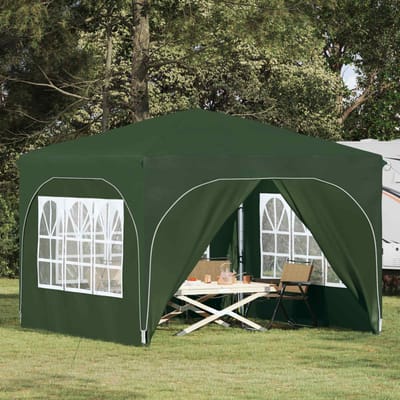 vidaXL - Pop-up - Feesttent - 290 - x - 290 - x - 245 - cm - Groen