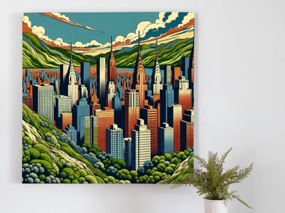 Kunstprint | Wanddecoratie | Forex | 75 × 75 cm