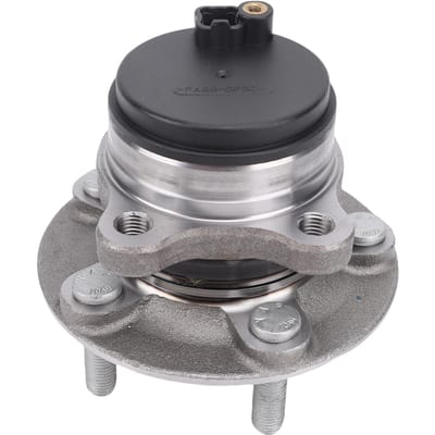 Roulement de moyeu de roue arrière 1940365 5 trous de goujons Structure solide Alliage d'aluminium Remplacement pour Mondeo Mk5 2014 2019 gray
