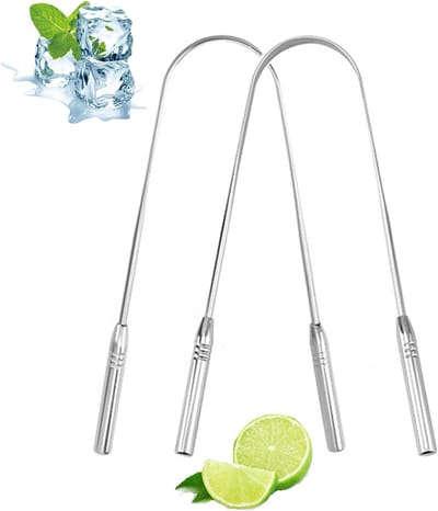 Tongschraper - Mondverzorging - 100% Hygiënisch - Duurzaam - Tongschrapers - Tong Schraper - Tong Reiniger - Tongreiniger - Must Have Voor In De Badkamer!