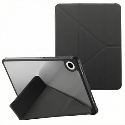 imoshion Tablet Hoes - Geschikt voor Samsung Galaxy Tab A11 Plus - Bookcase- Zwart