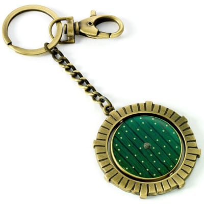 The Lord Of The Rings Sleutelhanger - Hobbit Door - voor Geen - goudkleurig