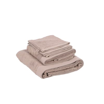 Washand 16x21CM Taupe TC Pantone Simply Taupe 16-0906 TCX