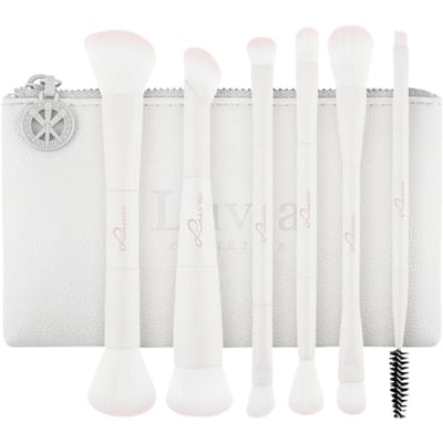 Luvia Cosmetics Face brush Duo Voyage - Soft Aura Concealerkwasten Dames