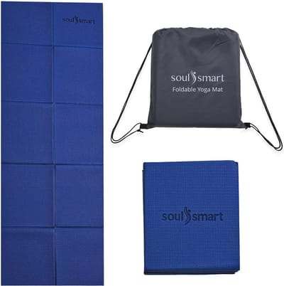 Opvouwbare Yogamat voor Fitness - Antislip, Draagbaar en Ideaal voor Reizen