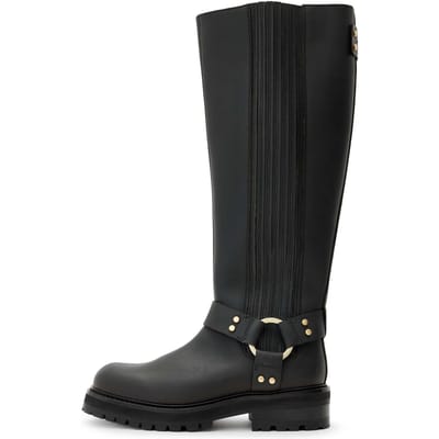 AllSaints Maddie High Boot Black Taglia: 36 | Stivali Outlet | Donna | Nero