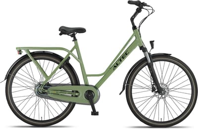 Altec Damesfiets Omega 28 Inch 50 cm Dames 7V Hydraulische schijfrem Groen
