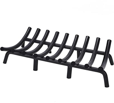 Open haard Rooster 23 Inch - Duurzaam Staal Log Houder Rack voor Binnen en Buiten