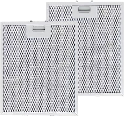 Set van 2 Aluminium Filters voor Afzuigkappen, 5 Lagen, Vetfilter 260 x 320 x 9 mm, Geschikt voor Keuken en Restaurant Afzuigkappen