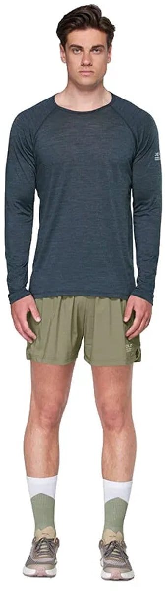 Devold Of Norway Endurance Merino 130 T-shirt Met Lange Mouwen Blauw,Zwart L Man