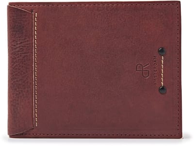 Leren portemonnee heren | Billfold heren met 10 creditcardvakken, 2 briefgeldvakken en 1 muntgeldvak | Anti-skim pasjeshouder voor mannen | RFID bescherming | Cadeau voor mannen | 93559