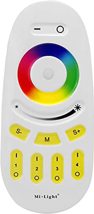 RF RGBW LED-afstandsbediening met 2,4 GHz voor RGBW LED-lampen