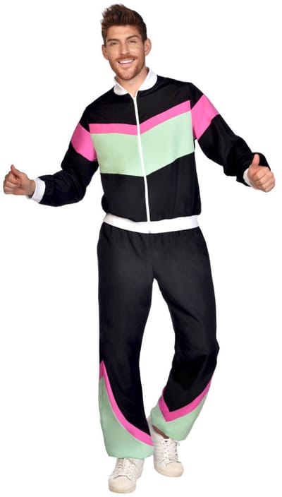 80s retro trainingspak heren