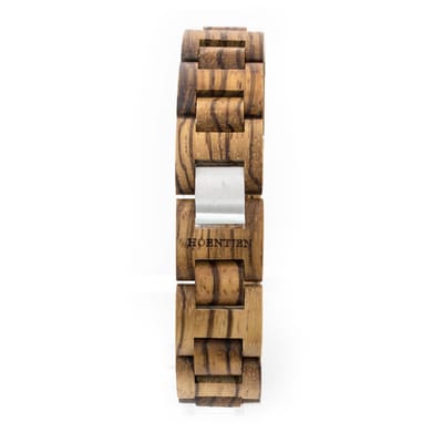 Hoentjen, houten armband - Zebrano, 18mm