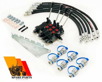Nieuw Hydraulisch Stuurventiel Kit - Drievoudige Spoel - Geschikt voor Massey Ferguson Tractors 35, 50, 65, 135, 150, 165, 185, 285 Etc - SPH330036