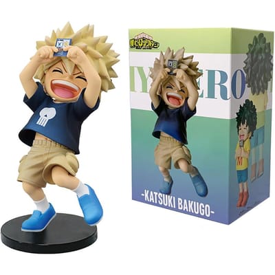 Nieuwe My Hero Academia Anime Figuur Midoriya Izuku Bakugou Katsuki Figurine PVC Actiefiguur Ornamenten Model Speelgoed Kerstcadeau