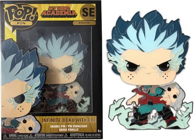 Funko POP! Pin My Hero Academia SE Anime Infinite Deku With Eri Rare