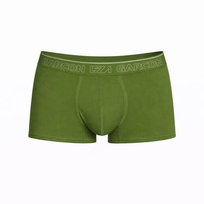 Garçon Trunk Khaki - MAAT S - Heren Ondergoed - Boxershort voor Man - Mannen Boxershort