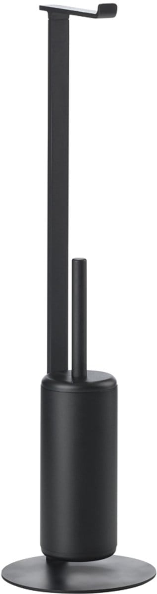 Zone Denmark Rim Toiletrolhouder met borstel Dia 20 x 74,4 cm Black
