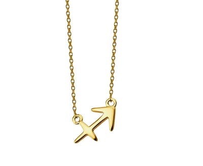 Boogschutter Ketting Gold-Plated Zodiac ZN012G
