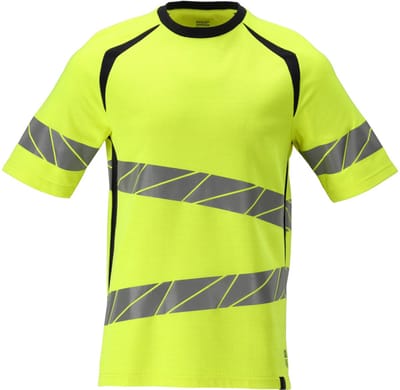 Mascot Accelerate Multisafe T-shirt 21382-327 - hi-vis geel/donkermarine - 2XL