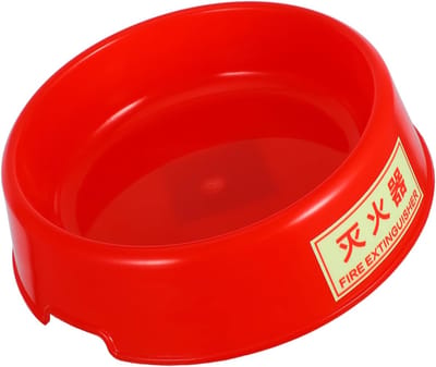 Brandblusser Houder - Vloerstandaard Organizer - Veiligheid Creëren - Stabiel Ontwerp - 20 cm - Rood