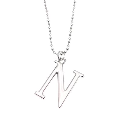 Ketting Met Letter - N