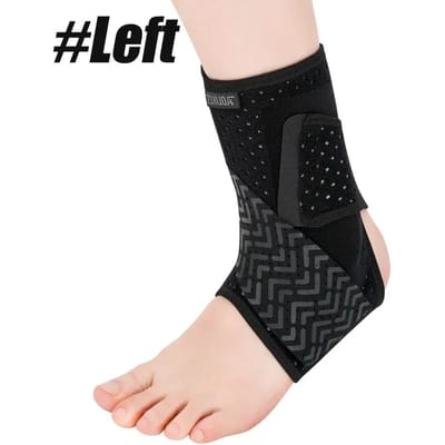 Attelle de soutien réglable pour tendinite d'Achille pour hommes femmes Wrap de cheville respirant pour course à pied cyclisme soulagement de la douleur L