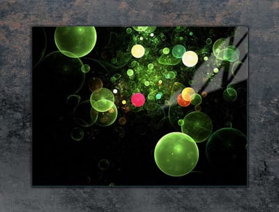 TMK ArtDeko - Snijplank - Beschermplaat - Glas - 70x52 cm