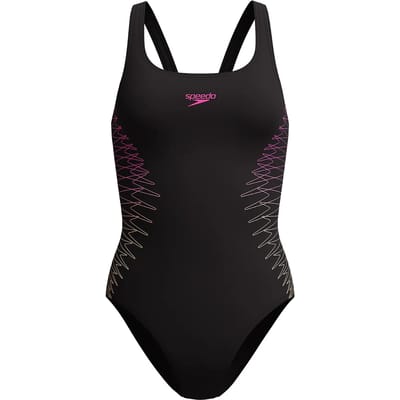Dames zwempak uit 1 stuk Speedo Placem Muscleb