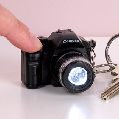 Winkee Camera sleutelhanger met geluid en licht