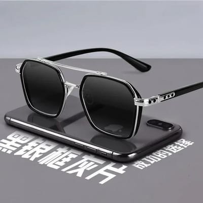Trend Zonnebril voor Mannen Professionele Dag Nacht Rijders Zonnebril UV 400 Bescherming Retro Luxe Design Bril Vintage Lentes De Sol Hombre