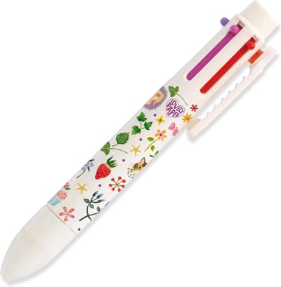 DJECO DJ3761, Clip, Multifunctionele balpen, Blauw, Groen, Oranje, Roze, Paars, Geel, 1 stuk(s)