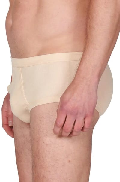 Beeren 2-pak heren slip kleur, M3000 - XXL - beige