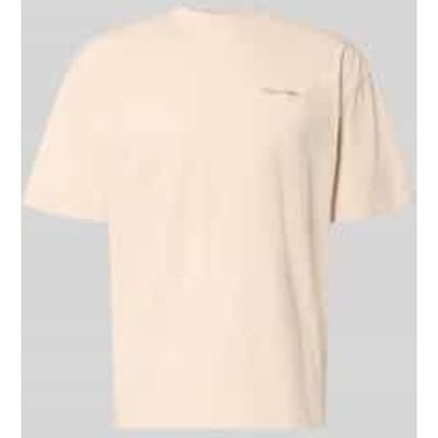 Oversized T-shirt met Labelstitching