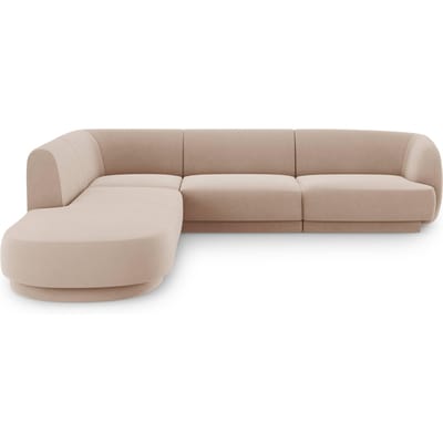 6-zits hoekbank Miley links velvet | Micadoni Limited Edition