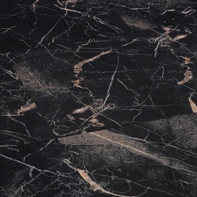 Zwarte Marmeren Zelfklevende Vloertegels 12x12 Inch - Waterdichte Vinyl Tegels voor Badkamer en Keuken