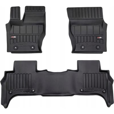 Frogum Land Rover Range Rover Sport II (L494) 2013-2022 - Automatten Set - TPE Rubber - 6 cm Hoge Rand - Geurloos