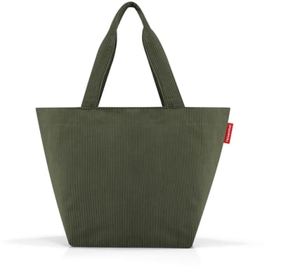 Reisenthel Shopper M Handtas Shopper - 15L - Cord Dark Macha Groen