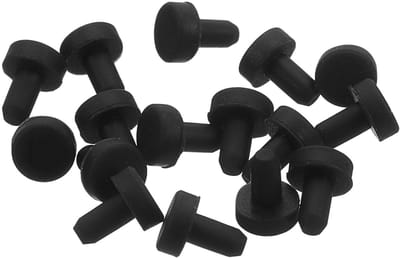 Dailygoods- Gatpluggen 16 Stuks - Siliconen Afdichtingsdoppen - Waterdichte Bungs - Flexibele T-vorm - Duurzaam Siliconenrubber - Betrouwbare Afdichting - Afdichtstopper