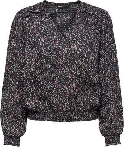 ONLY - ONLTIANA L/S SMOCK TOP WVN NOOS - Dames - Blouses