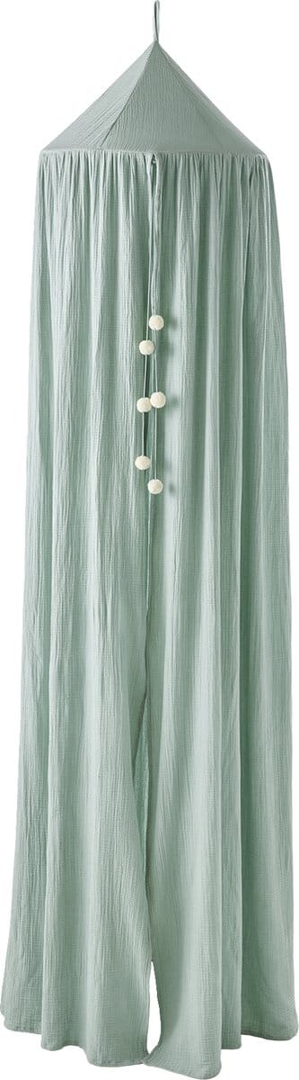 Vertbaudet Katoengaas bedframe EAU DE ROSE