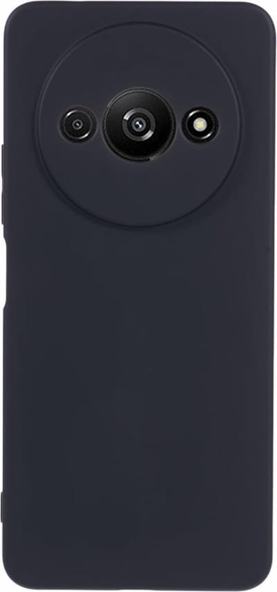 Coverup Hoesje - Geschikt voor Xiaomi Redmi A3 Hoesje - Coverup Colour TPU Back Cover - Charcoal Black