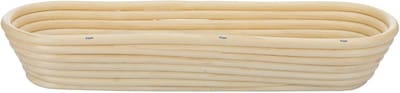 Westmark Rijsmandje, voor 1500-2000 g brooddeeg, ovaal, lengte: ca. 40 cm, rotan, lichtbeige