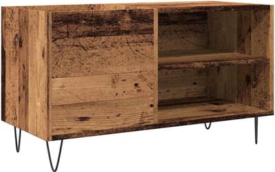 Zylo® Platenspeler Kast - Platenspeler Meubel - Ip Kast - 85x38x48cm - Hout