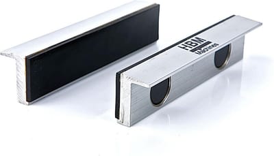 HBM 100 mm Aluminium Opzetbekken met Rubber